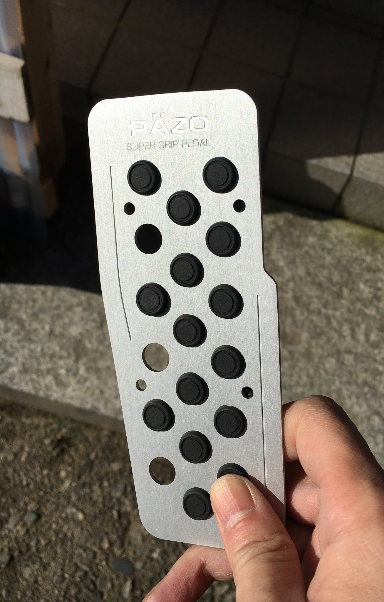 フットレスト　取り付け