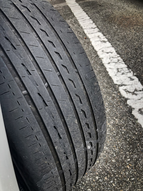 タイヤが異常に早く減る…4maticだからか？